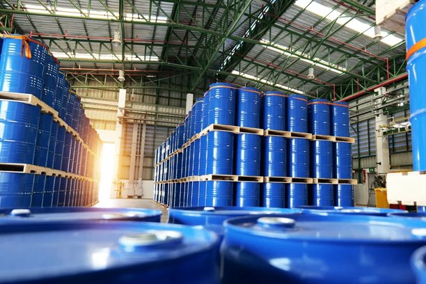 chemical storage warehouse